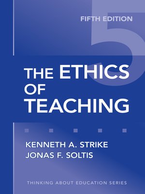 cover image of The Ethics of Teaching